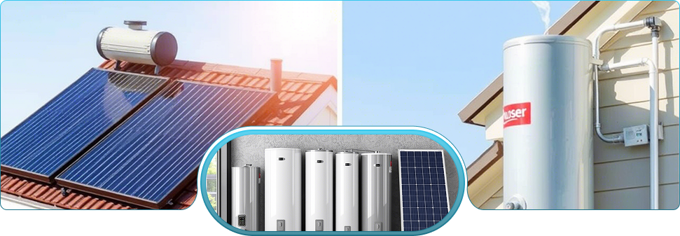 Chauffe-Eau Solaire Chauffe-Eau au Gaz
