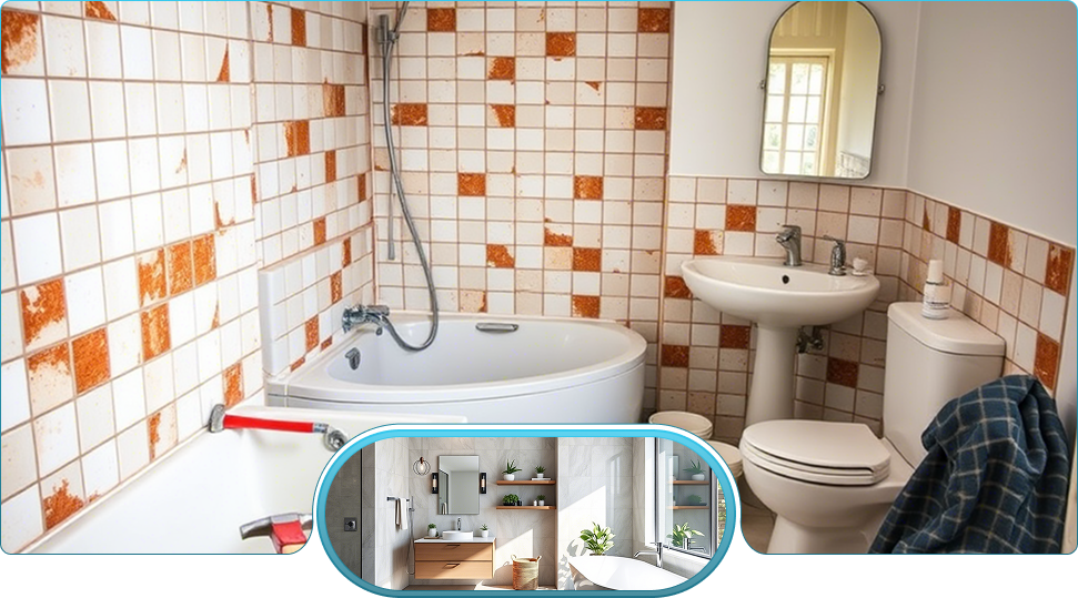 Rénovation complète de salle de bain à Nantes
